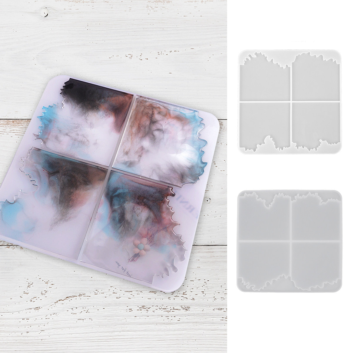 Silikonharzform mit Meereswell – Resin Ocean Wave Mold Bewertung und Preis
