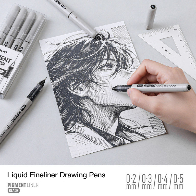 LANGUO 0,2/0,3/0,4/0,5 mm Mikr – Copic Marker Sketch Bewertung und Preis