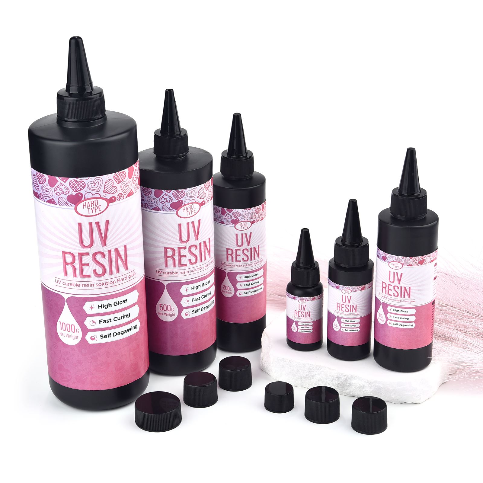 20–1000 g hochtransparenter, s – Epoxy Uv Resin Kit Bewertung und Preis