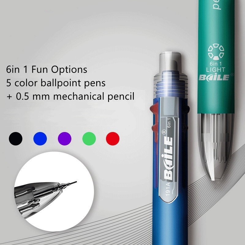 6 in 1 MultiColor Stift Kugels – Staedtler Pencil Lumocolor Bewertung und Preis