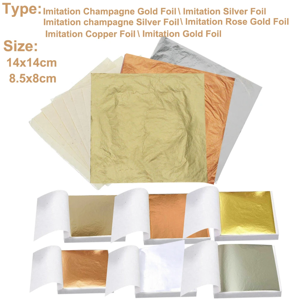 100 Stück Nachahmung von Golds – Gold Foil Flakes Bewertung und Preis