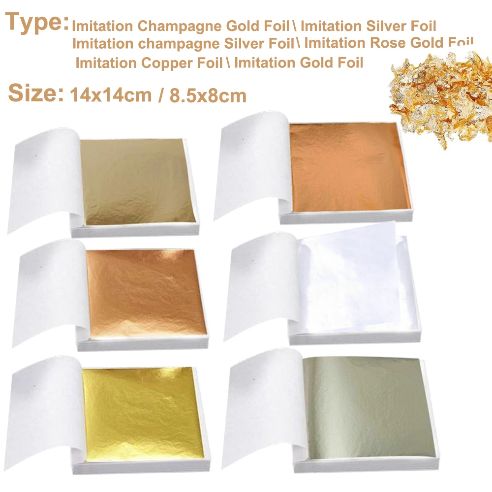 100 Stück Nachahmung von Golds – Gold Foil Flakes Bewertung und Preis