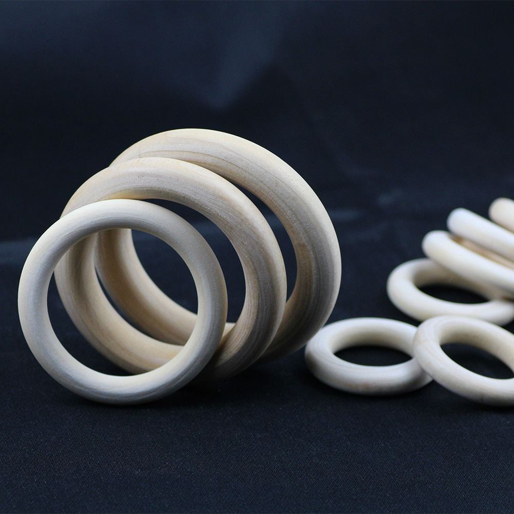 100–12 mm massiver Naturholz-B – Wood Ring Blank Bewertung und Preis