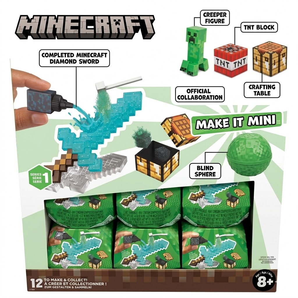 Original MGA Miniverse Minecra – Resin Crafts Minecraft Bewertung und Preis