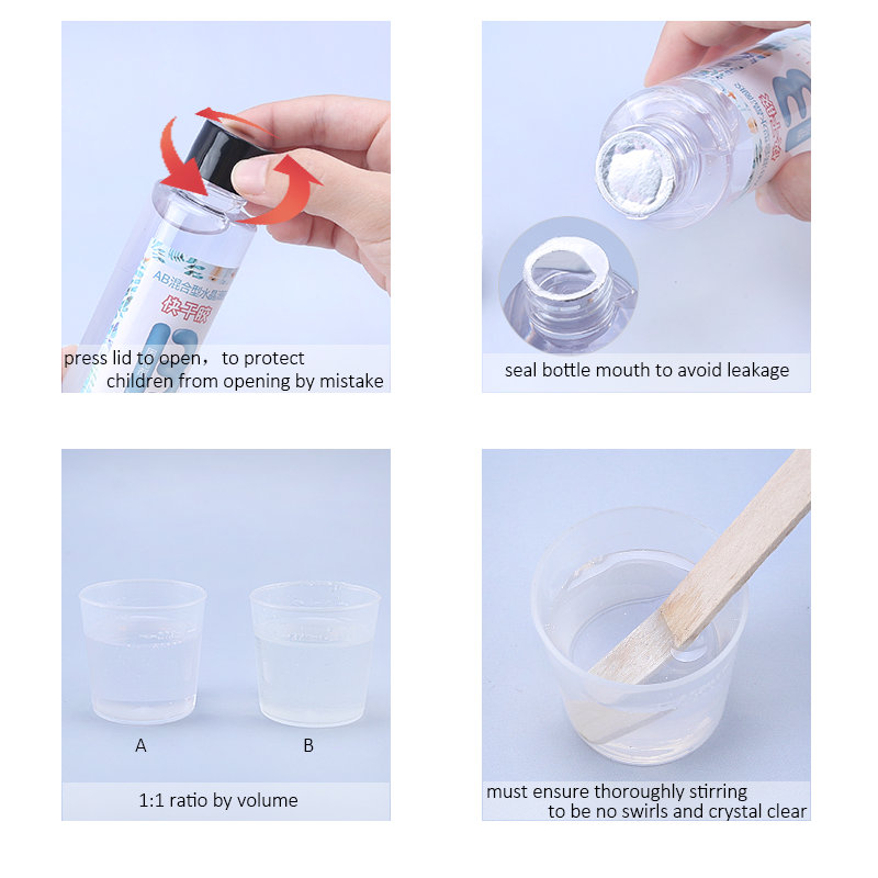 1:1 klares Epoxidharz, kristal – Serving Tray Mold Bewertung und Preis