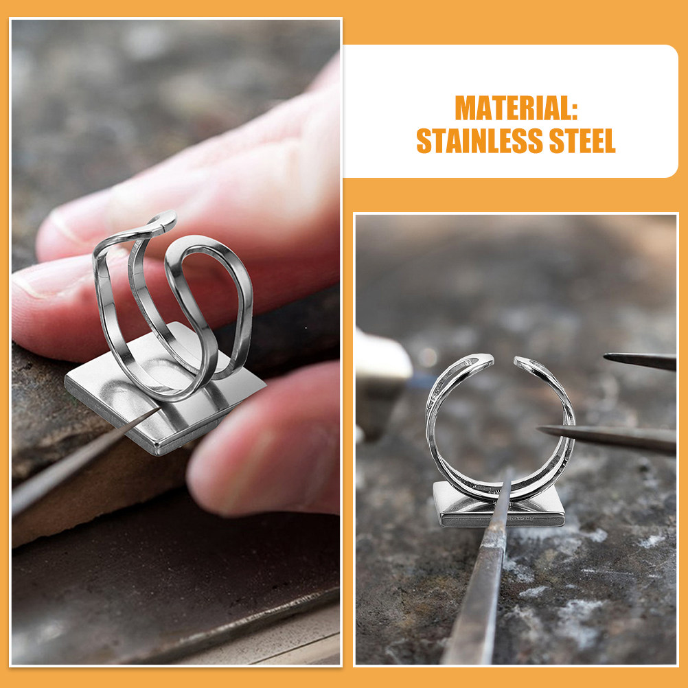 4 Stück Edelstahl-Ringsockel,  – Resin Crafts Diy Bewertung und Preis